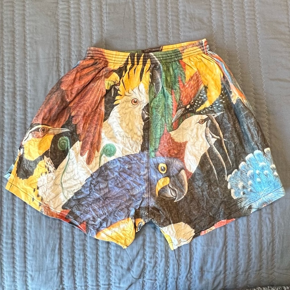 Vintage Tyvek Bird Shorts